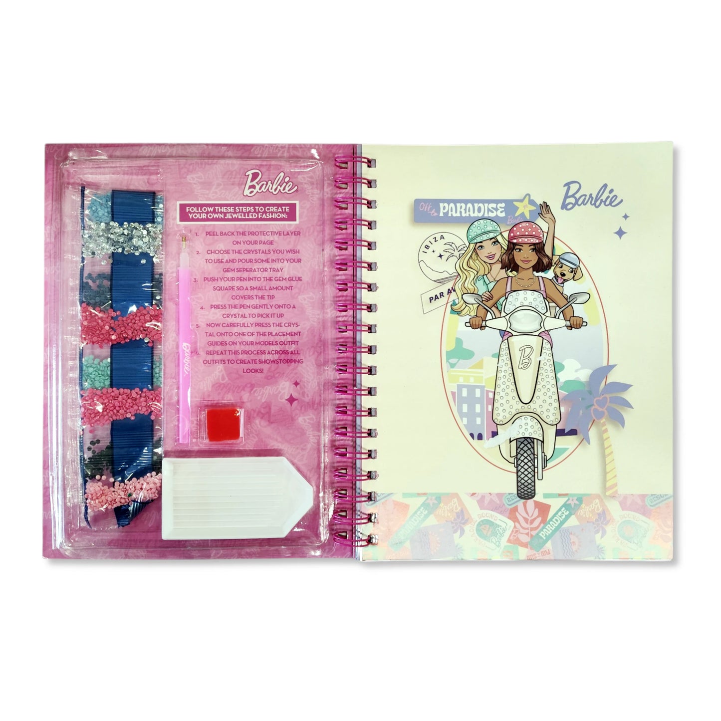 Barbie Crystal Fashion Activity Book