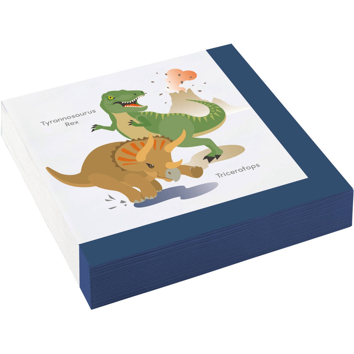 Happy Dinosaur Napkins, 33 x 33 cm, 20 Paper Napkins