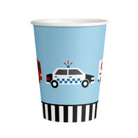 On the Road Paper Cups 250ml (Pack of 8) - Anilas UK
