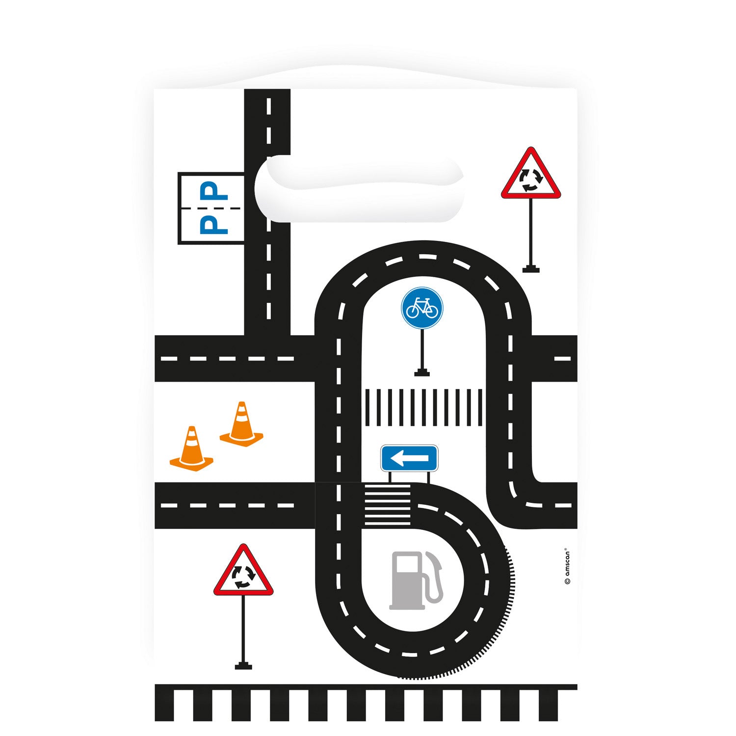 On The Road Paper Party Bags ( Pack Of 8) - Anilas UK