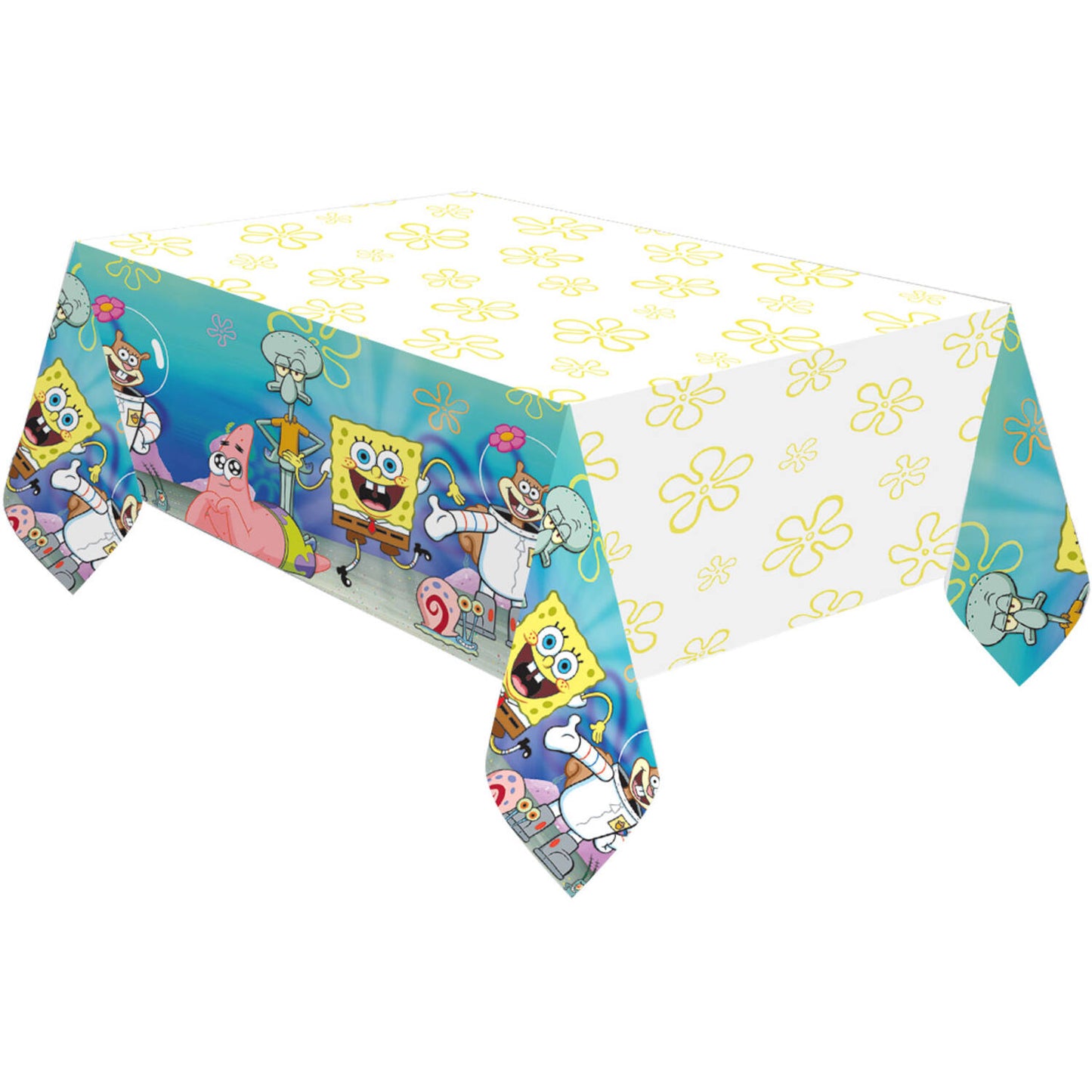 SpongeBob Paper Table Cover (180 x 120 cm)