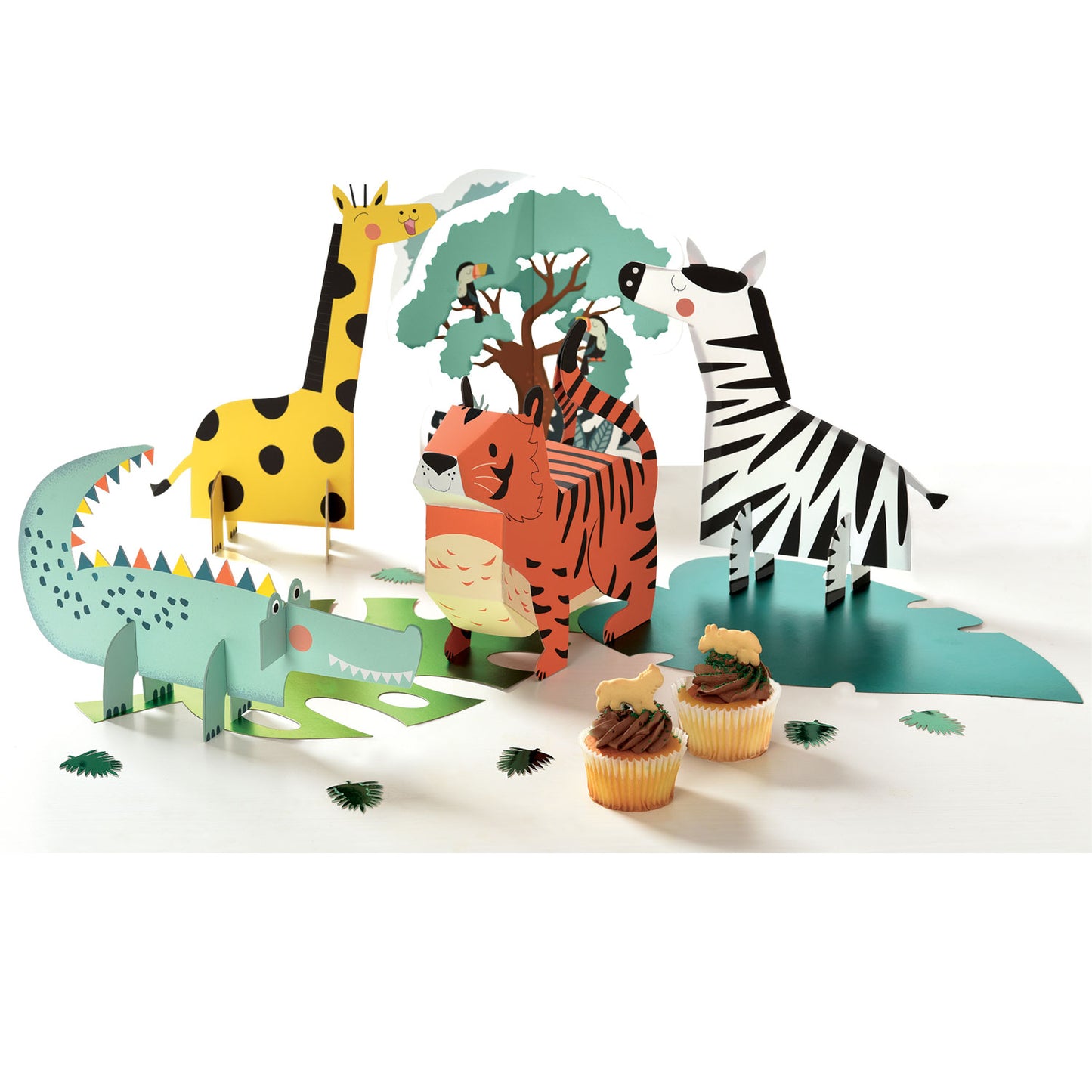 Get Wild Table Decorating Kit (Pack of 5) - Anilas UK