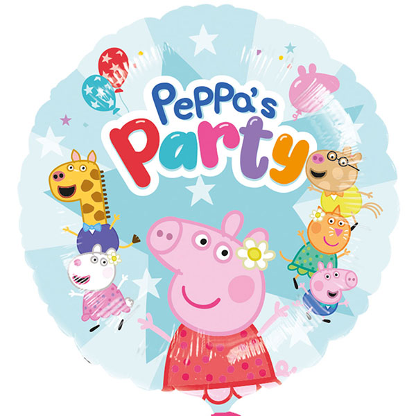 Peppa Pig Party Foil Balloon - Anilas UK