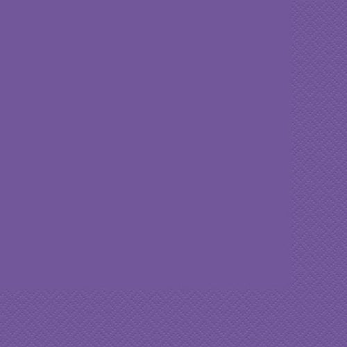 Neon Purple Napkins (Pack of 20) - Anilas UK