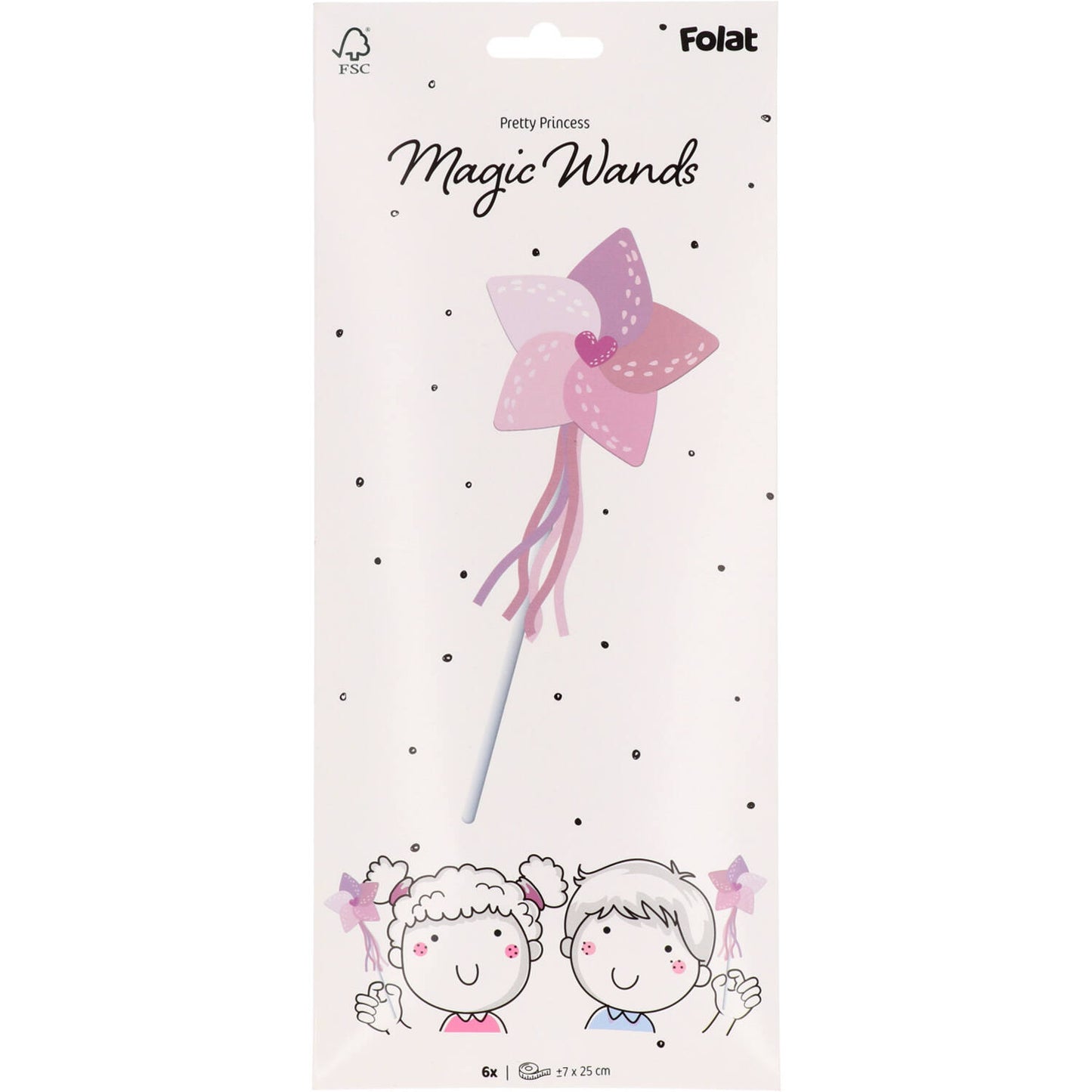 Magic Wands - Pretty Princess (6 pieces) - Anilas UK