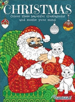 
              Christmas Advanced Colouring Book 1 Adult Colouring Book - Anilas UK
            