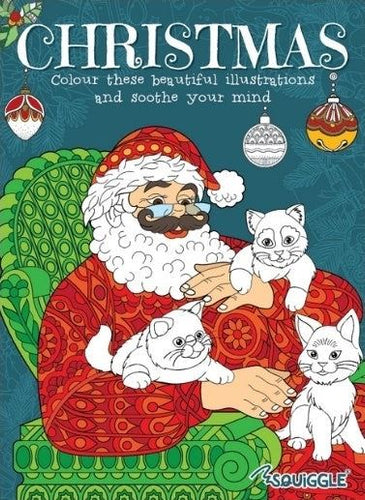 Christmas Advanced Colouring Book 1 Adult Colouring Book - Anilas UK