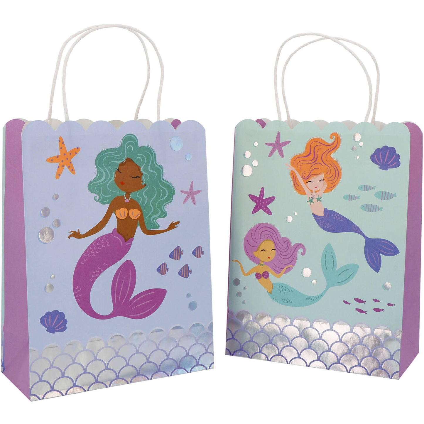 Mermaid Magic Gift Bags (20x27 cm) - Anilas UK