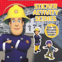 Fireman Sam Sticker Activity Scenes