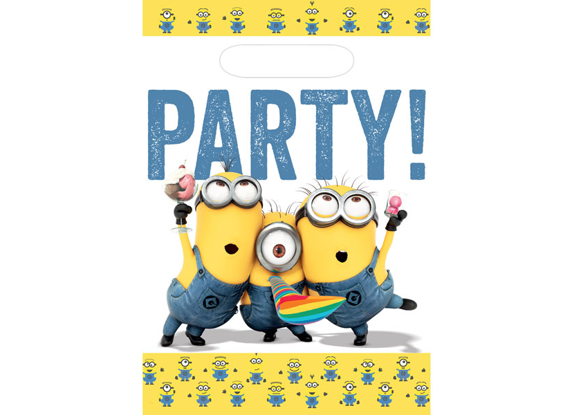 Minions Party Bags (pack of 8) - Anilas UK