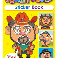 New Funny Faces Sticker Book 1