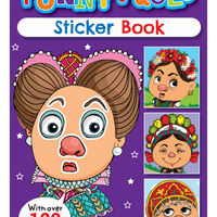 New Funny Faces Sticker Book 2