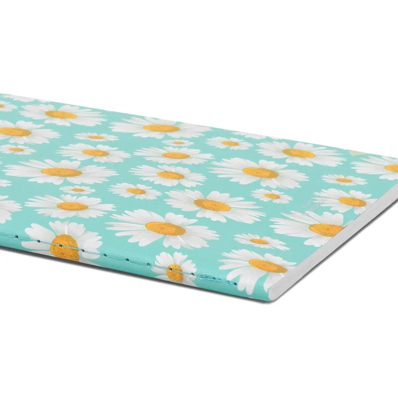 Lined A5 Daisy Notebook - Today I Choose Happiness - Anilas UK