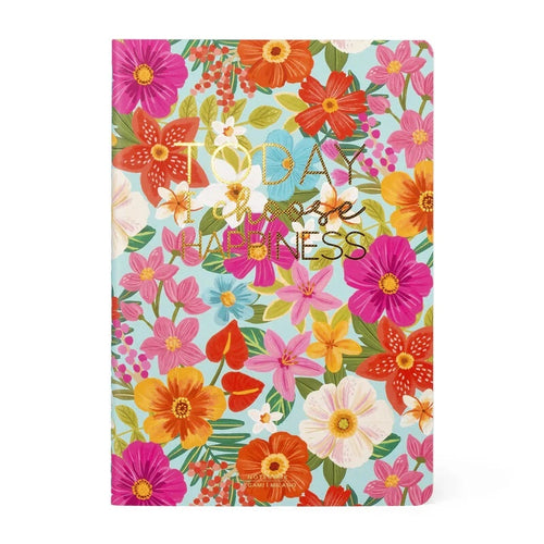 Lined A5 Notebook - Today I Choose Happiness - Anilas UK
