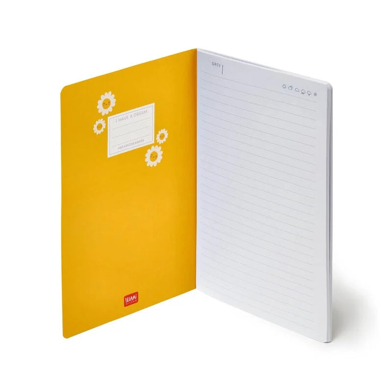 Lined A5 Notebook - Enjoy the Little Things - Anilas UK