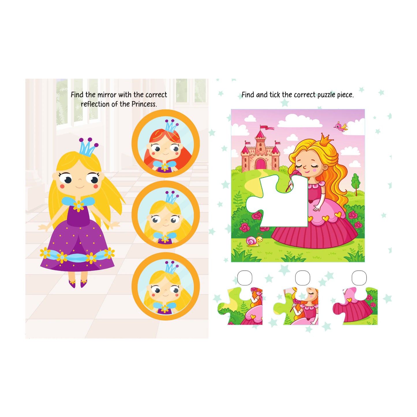 Princess Sticker & Activity Book