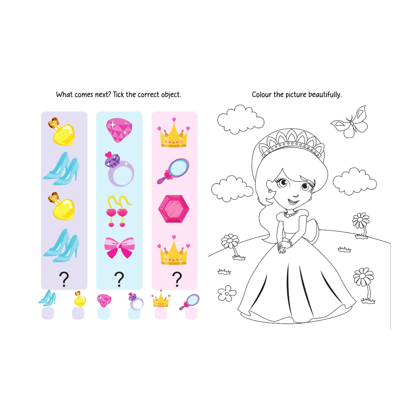 Princess Sticker & Activity Book