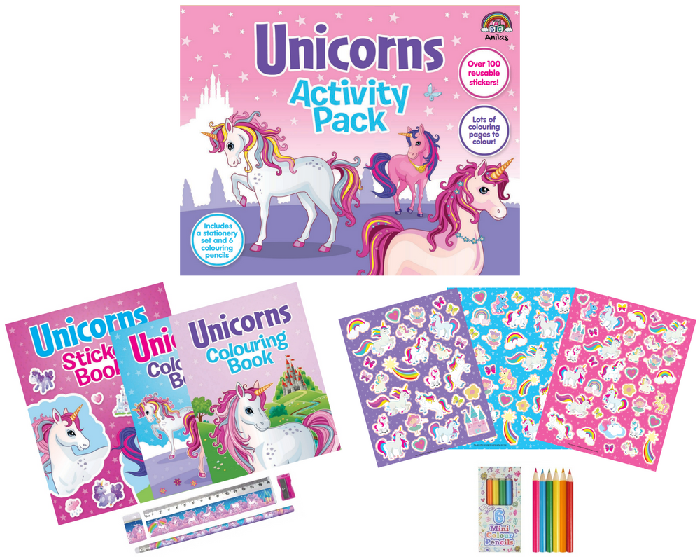 Unicorns Activity Pack - Anilas UK