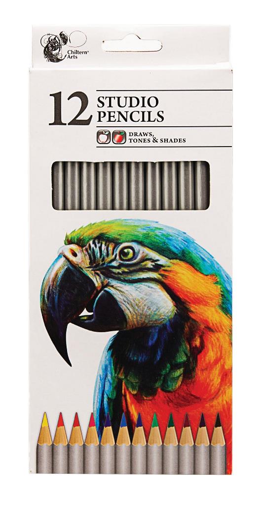 Studio Colouring Pencils (Pack of 12) - Anilas UK