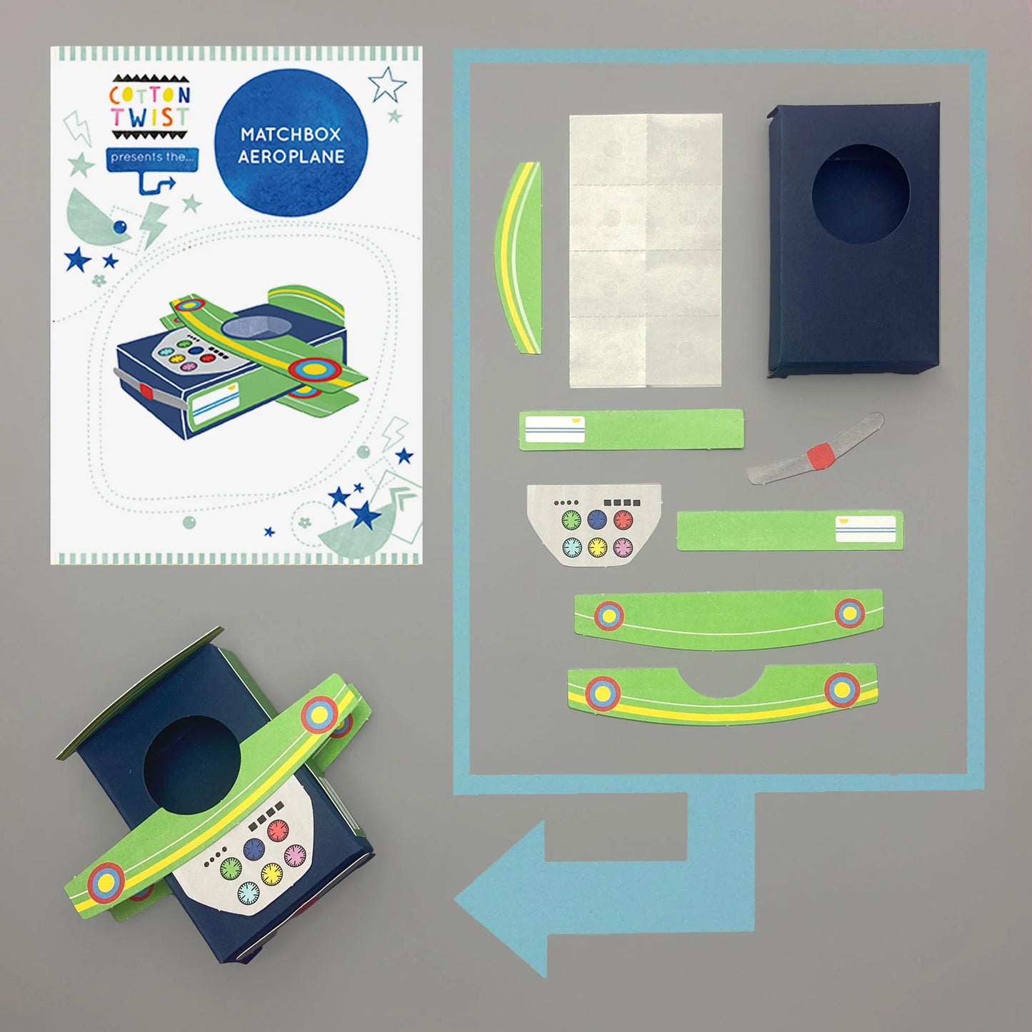 Make Your Own Matchbox Aeroplane - Anilas UK