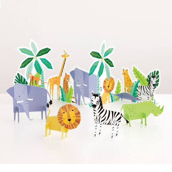 Animal Safari Table Decorating Kit. - Anilas UK