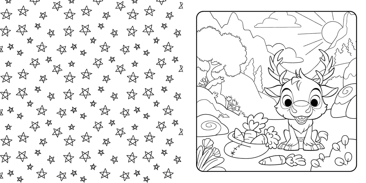 Disney Animals: Cosy Colouring Book (48 pages) - Anilas UK