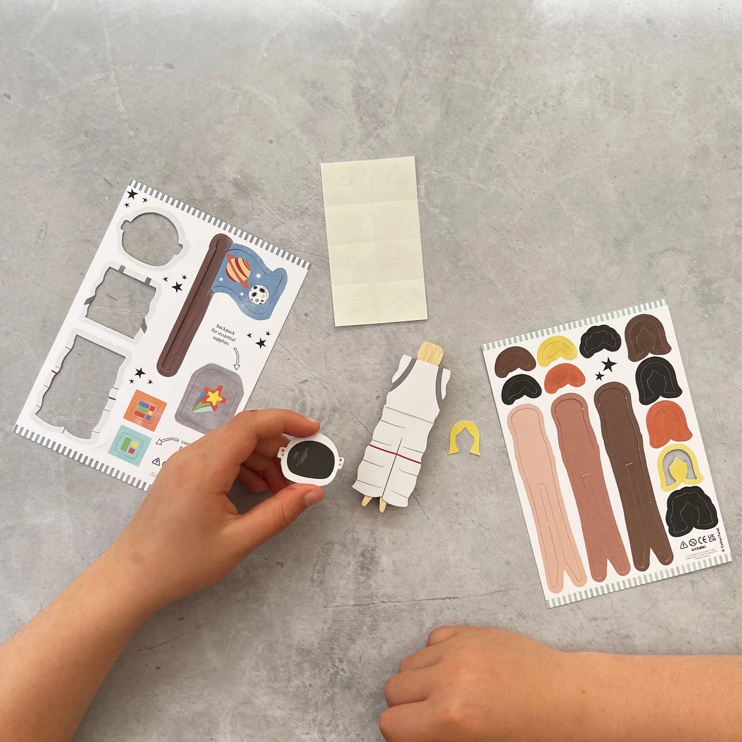 Make Your Own Astronaut Peg Doll - Anilas UK
