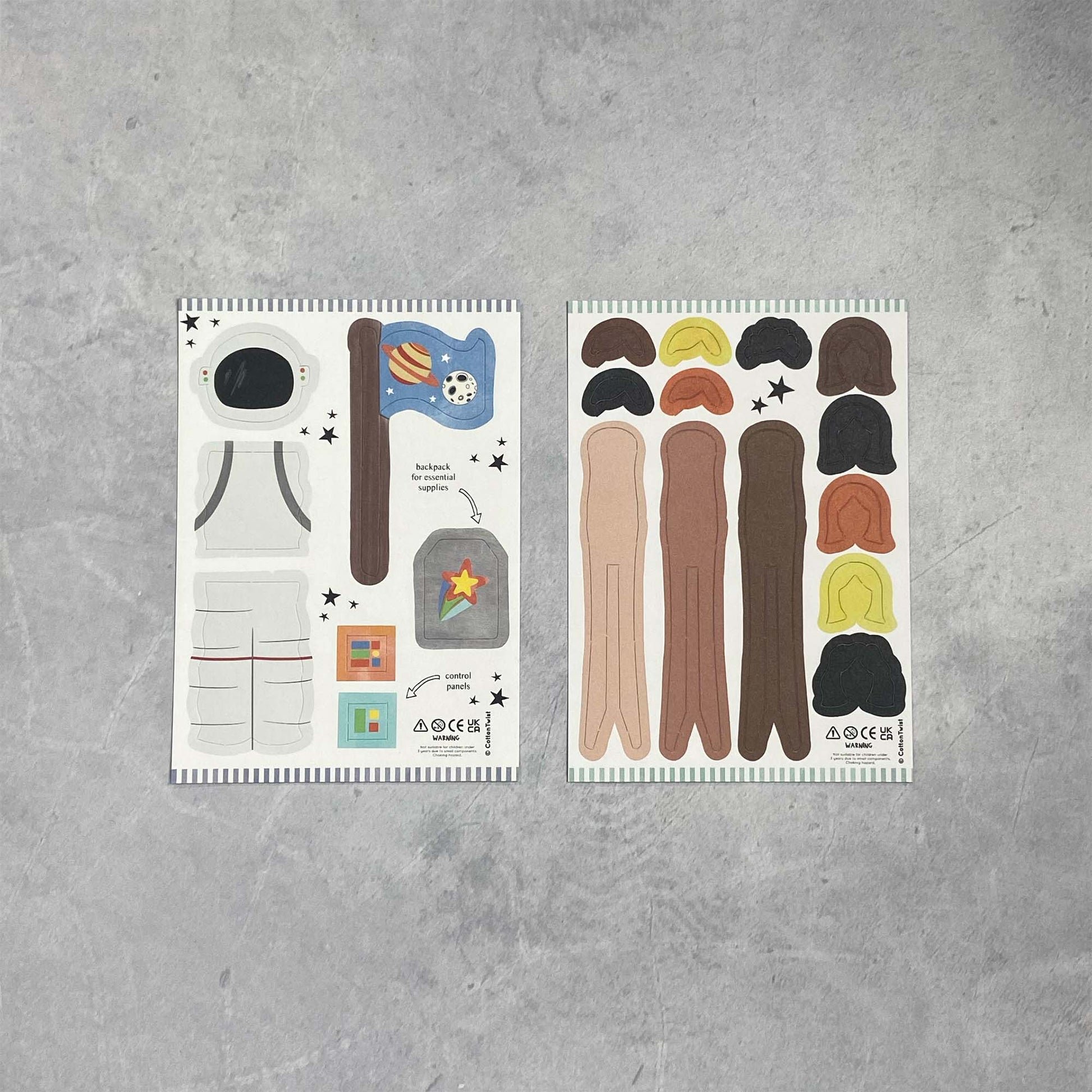 Make Your Own Astronaut Peg Doll - Anilas UK