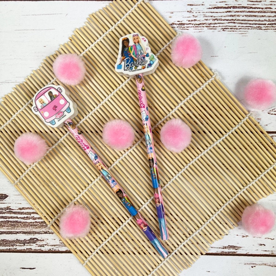 Barbie Pencil & Eraser Toppers - Anilas UK