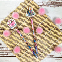 
              Barbie Pencil & Eraser Toppers
            