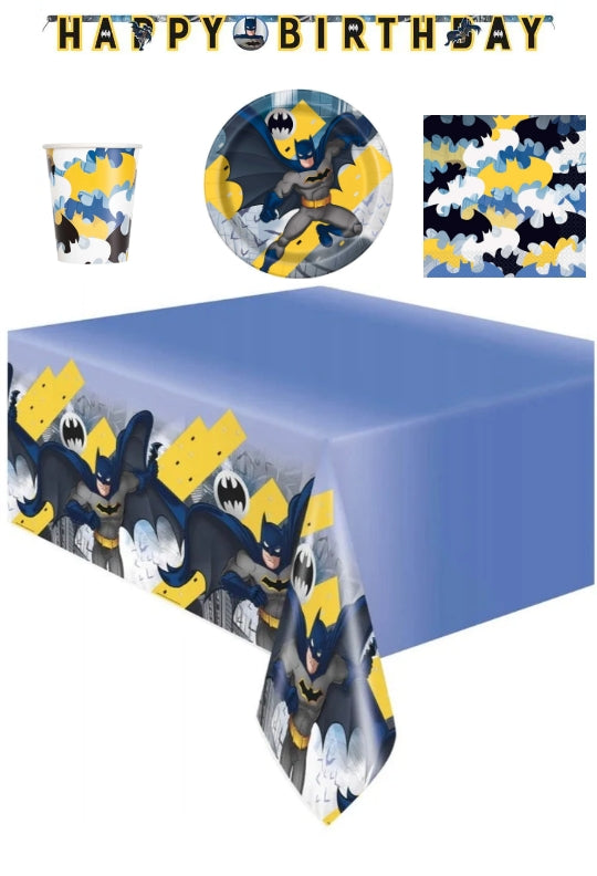Batman Party Pack for 8 people - Anilas UK
