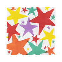 Happy Birthday Star Paper Napkins - 20 Pack - Anilas UK