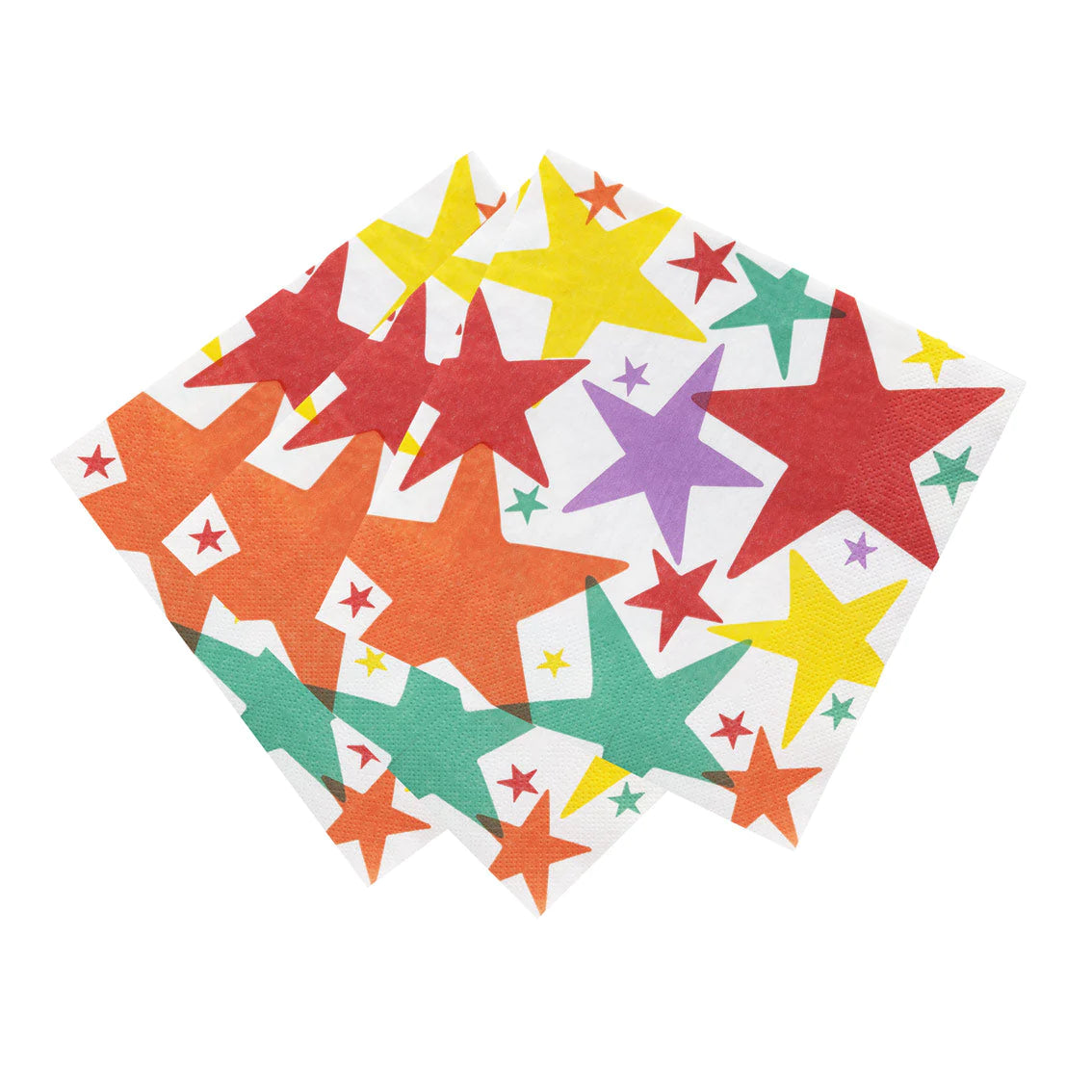 Happy Birthday Star Paper Napkins - 20 Pack - Anilas UK