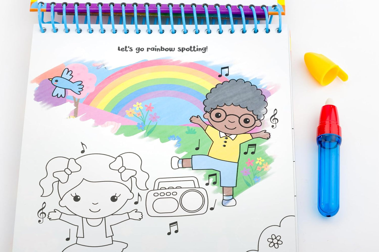 Rainbows Magic Painting Book - Anilas UK