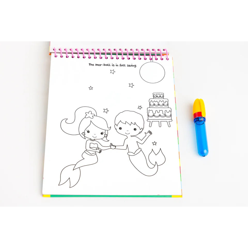 Mermaids Magic Painting Book - Anilas UK