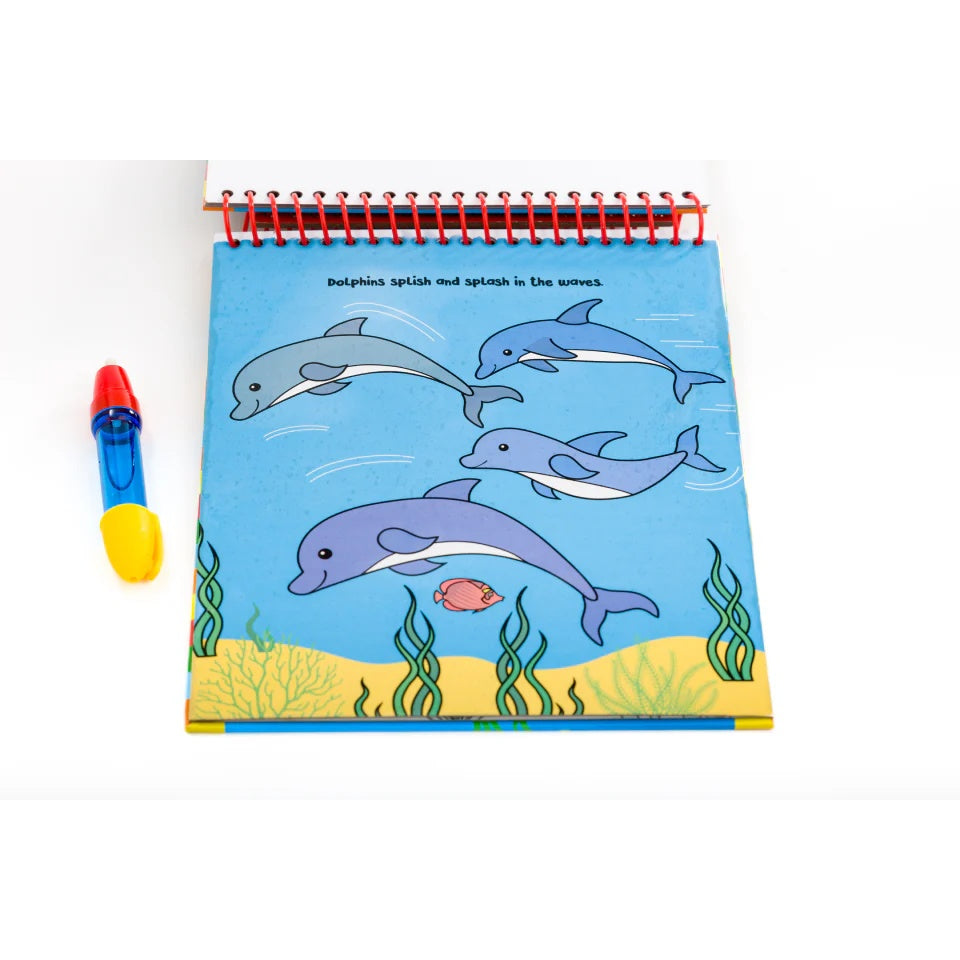 Under the Sea Magic Painting Book - Anilas UK