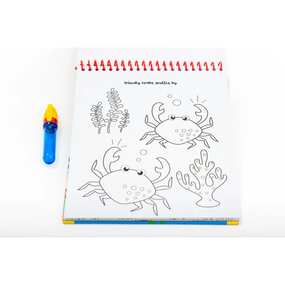 Under the Sea Magic Painting Book - Anilas UK