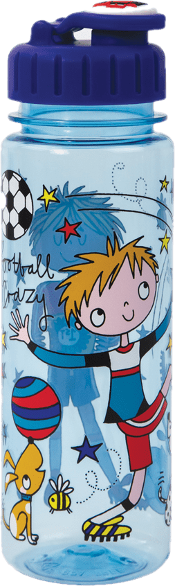 Football Themed Water Bottle by Rachel Ellen Designs - Anilas UK