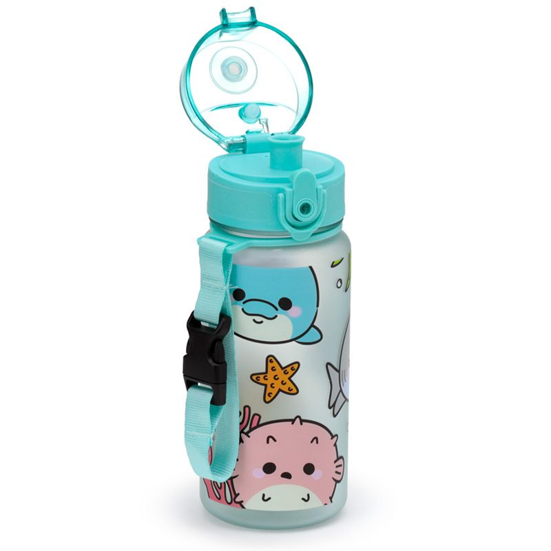 Adoramals Sea Life Pop Top 350ml Shatterproof Children's Bottle - Anilas UK