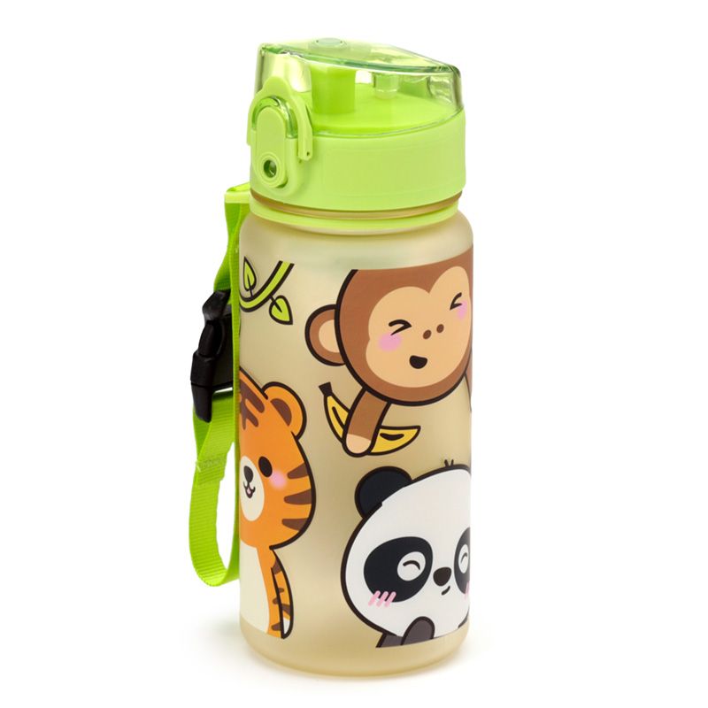 Adoramals Wild Pop Top 350ml Shatterproof Children's Bottle - Anilas UK
