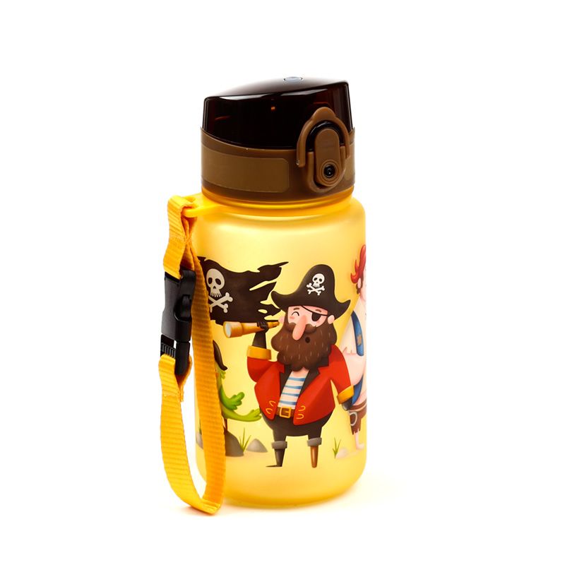 Jolly Rogers Pirates Pop Top 350ml Shatterproof Children's Bottle - Anilas UK