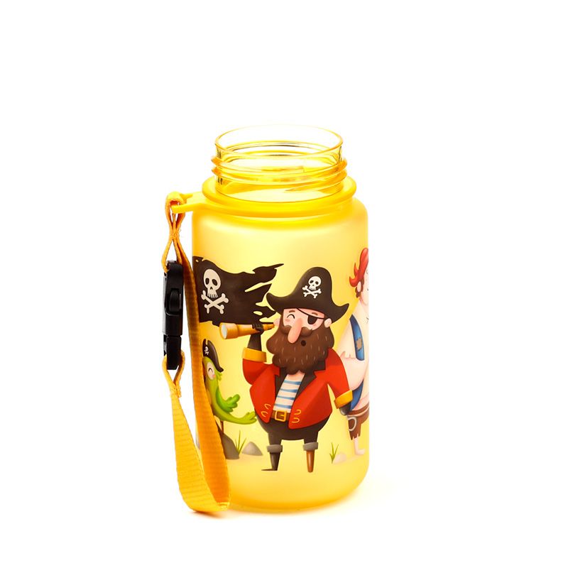 Jolly Rogers Pirates Pop Top 350ml Shatterproof Children's Bottle - Anilas UK