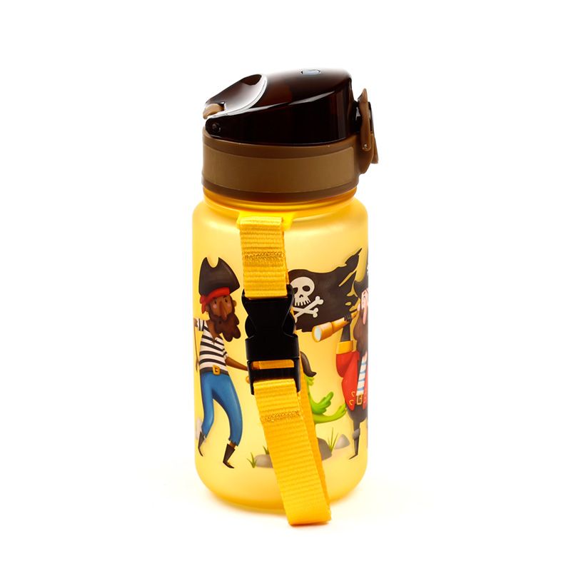 Jolly Rogers Pirates Pop Top 350ml Shatterproof Children's Bottle - Anilas UK