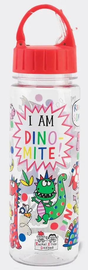 Dinosaur Themed Water Bottle by Rachel Ellen Designs - Anilas UK