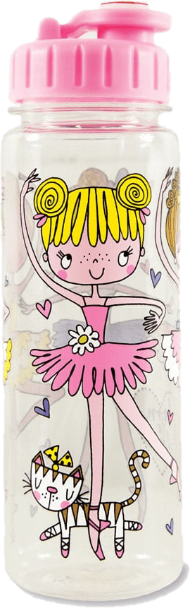 Ballerinas Themed Water Bottle by Rachel Ellen Designs - Anilas UK