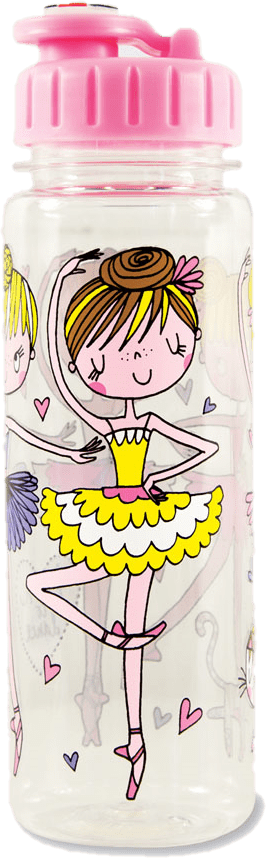 Ballerinas Themed Water Bottle by Rachel Ellen Designs - Anilas UK