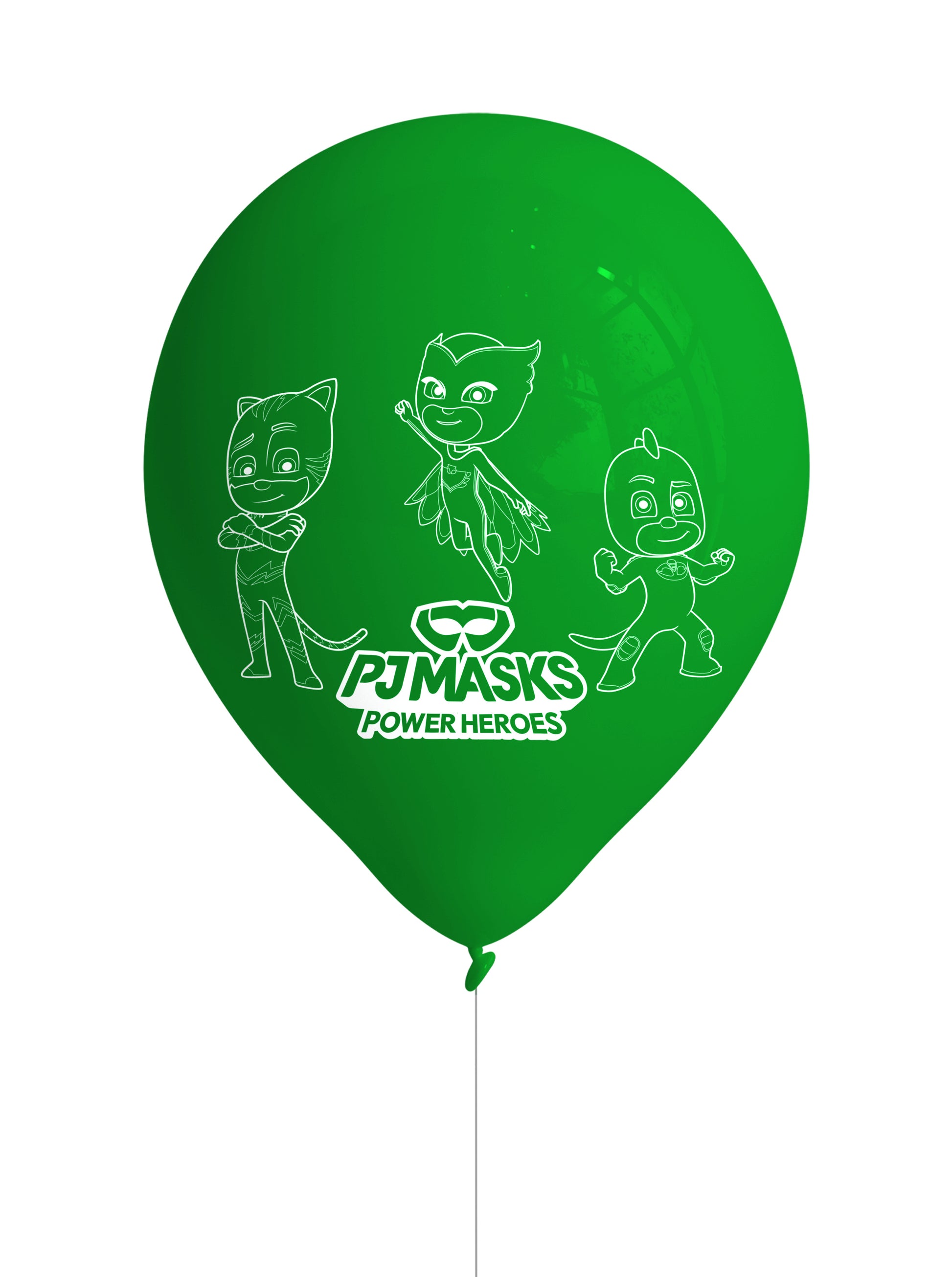 PJ Masks Latex Birthday Balloons (Pack of 8) - Anilas UK