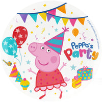 Peppa Pig Party Paper Plates - 23cm (Pack of 8)