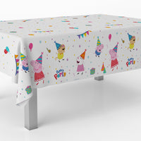 Peppa Plastic Party Table Cover