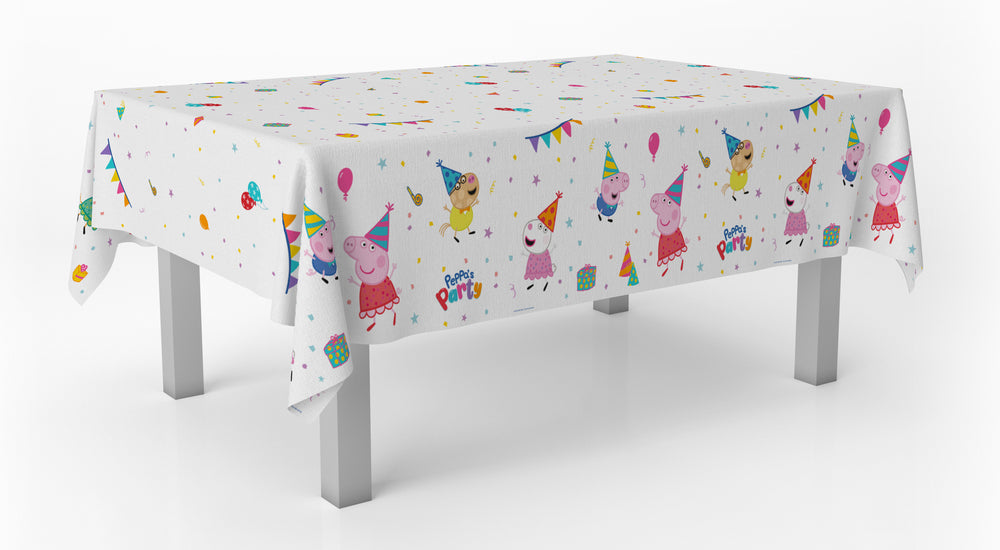 Peppa Plastic Party Table Cover